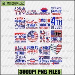 god bless american png,4th of july bundle png, 4th of july png bundle, freedom png bundle, red white blue png,fourth of