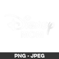 Womens Disney Classic Logo Mom V3