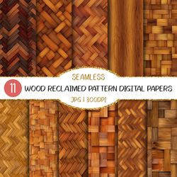 seamless wood reclaimed pattern digital papers | textures, carvings, planks, natural, rustic wood, planner background