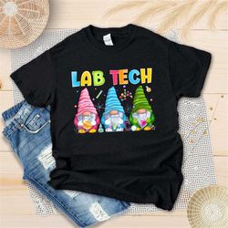 gnome lab tech shirt - lab week 2023 shirt - gnome laboratory shirt - laboratory professional shirt - medical laboratory