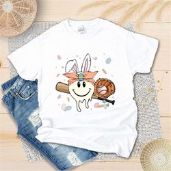 baseball bunny easter shirt - easter baseball shirt - baseball easter day shirt - baseball lover shirt - baseball player