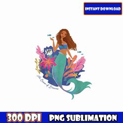 an ocean of dreams png, black girl magic, black girl mermaid shirts, princess cut files, cricut, sublimation