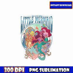 walt disney world little mermaid,black girl png, black mermaid png, black girl magic, black girl mermaid shirts