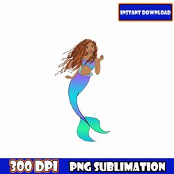 little mermaid, black mermaid png, black girl magic, black girl mermaid shirts, princess cut files, cricut, sublimation