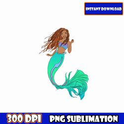 little mermaid live action png, ariel princess black queen png, the little mermaid black mermaid princess png