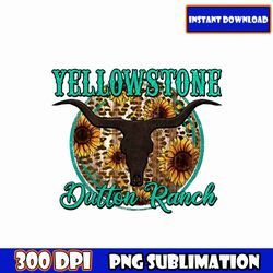 yellowstone dutton ranch png, yellowstone png, western cowboy png, western png, retro png, cow skull png, cowhide print