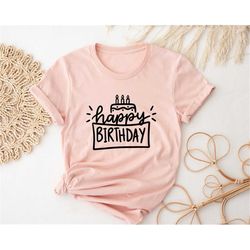 happy birthday shirt, birthday cake shirt, birthday party favor, matching birthday shirts, birthday party shirt, birthda