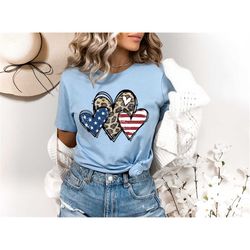 american flag heart shirt, american flag shirt, patriotic shirt, usa shirt, july 4th shirt, women's american flag shirt,