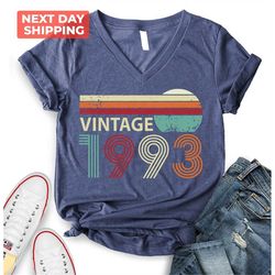 retro 30th birthday woman, 30th birthday shirt, vintage 1993 shirt, 30th birthday gift for women, 30th birthday gift for