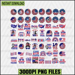 4th of july bundle png, 4th of july png bundle, red white blue png,fourth of july sublimation, america png