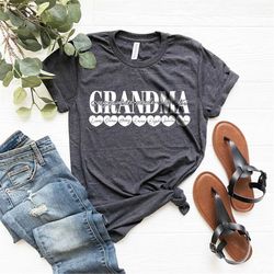 custom grandma shirt, my favorite people call me grandma personalized gift, gift for grandma, mother's day shirt, person