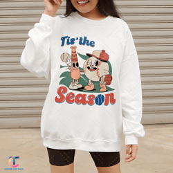 tis the season christmas sweatdigital, cute christmas , christmas hoodie, holiday apparel, holiday apparel, iprinta