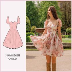 pattern - summer dress charley - thisiskachi
