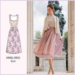 pattern - dirndl dress ella - thisiskachi