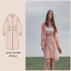 pattern - jacket ophelia - thisiskachi