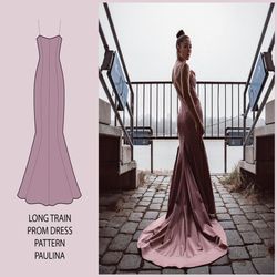 pattern - prom dress paulina - thisiskachi