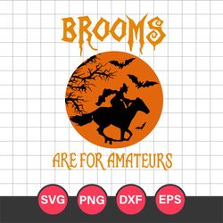witches ride horse brooms are svg, halloween svg, png dxf eps digital file
