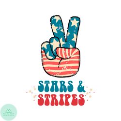 retro usa 4th of july stars and stripes svg cutting file