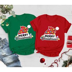 santa hat christmas shirt, santa shirt, christmas tee, merry christmas shirt, christmas holidays shirt, christmas gift i