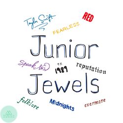 taylor swift inspired junior jewels you belong with me svg