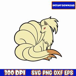 pokemon ninetales svg, pokemon svg bundle, pikachu svg, pokemon clipart, pokemon cricut, svg files for cricut, pokemon