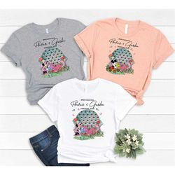 Disney Shirts, Disney Flower And Garden Festival Shirt, Let The Magic Blossom Shirts, Epcot Shirts, Disney Matching Shir