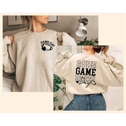 game day sweater, football sweatshirt, football sweat for women, football mom shirt, football mom sweatshirt