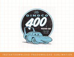 disney pixar cars the king dinoco 400 series graphic t-shirt png, sublimate, digital print