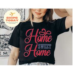 home sweet home shirt, usa flag shirt, american flag tshirt ,american flag heart, flag heart shirt, flag heart, american