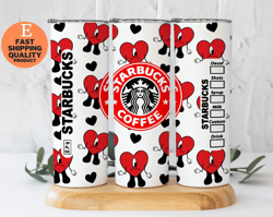 starbucks x bad bunny tumbler - limited edition, gift for starbucks lovers, gift for bad bunny fans