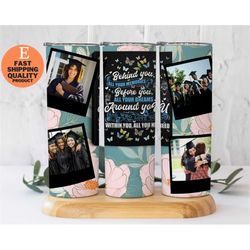 photo graduation 20oz skinny tumbler, add your own photo graduation 2023, graduation tumbler, inspirational tumbler gift