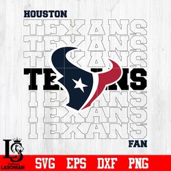 houston texans fan svg, digital download