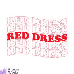 red dress jonas brothers tour best svg cutting digital files