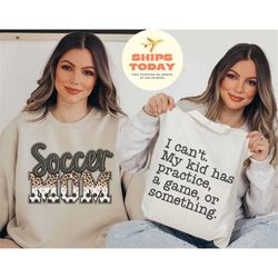 Soccer Mom Sweatshirt Mother's Day INCLUDES TOTE BAG, mothers day gift for a soccer mom, soccer mom gifts, soccer mama,