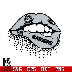 las vegas raiders lip svg, digital download