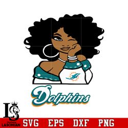 miami dolphins girl bundle svg, digital download