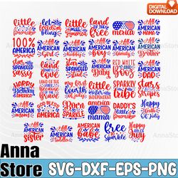 American Family Svg,July 4th SVG, Fourth of July svg, America Svg, Patriotic Svg,Retro 4th July Svg Bundle ,Independenc