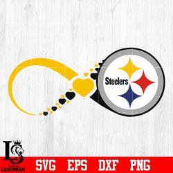 pittsburgh steelers heart, logo pittsburgh steelers svg, digital download