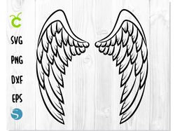 angel wings svg, wings svg, angel wings vector, angel wings png, wings cutting files for cricut silhouette