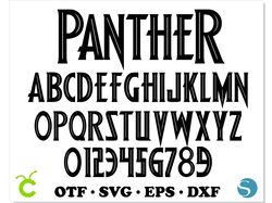 black panther font otf, black panther font svg cricut, black panther svg black panther letters svg, panther alphabet svg