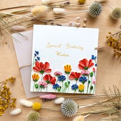 greeting card - special birthday wishes
