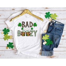 Bad and Boozy Shirt, St Patricks Day Shirt Women, Let's Day Drink, Pub Crawl, St Paddys Day Shirt, St Pattys Day, Day Dr