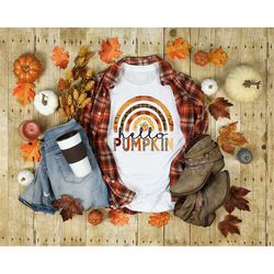 hello pumpkin shirt, hello pumpkin rainbow shirt, thanksgiving vacation shirt, family thanksgiving shirt, thanksgiving d