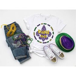 fleur de lis shirt, fun beads masks cajun party mardi gras saints shirt, mardi gras shirt, mardi gras festival shirt, ne