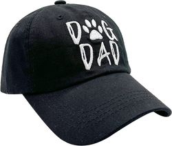 dog dad embroidered dad hat, dog lover embroidered dad hat, dog lover hat, fathers day hat