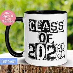 graduation mug, graduation gift, high school graduation, college graduation, class of 2023, masters phd graduation prese