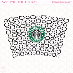 gucci full wrap starbucks cup svg, trending svg, gucci starbucks cup, gucci starbucks svg, starbucks wrap svg, gucci