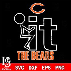 it the chicago bears svg, digital download