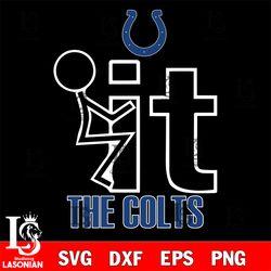 it the indianapolis colts svg, digital download