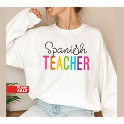 spanish teacher shirt, bilingual teacher shirt, spanish education, maestra, teacher appreciation gift